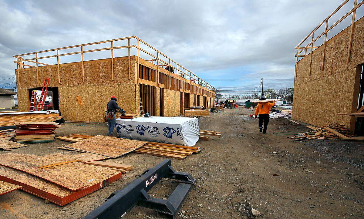 Construction is underway on the new Padilla Townhouses complex at 212 N. Elm St. in downtown Kennewick.
