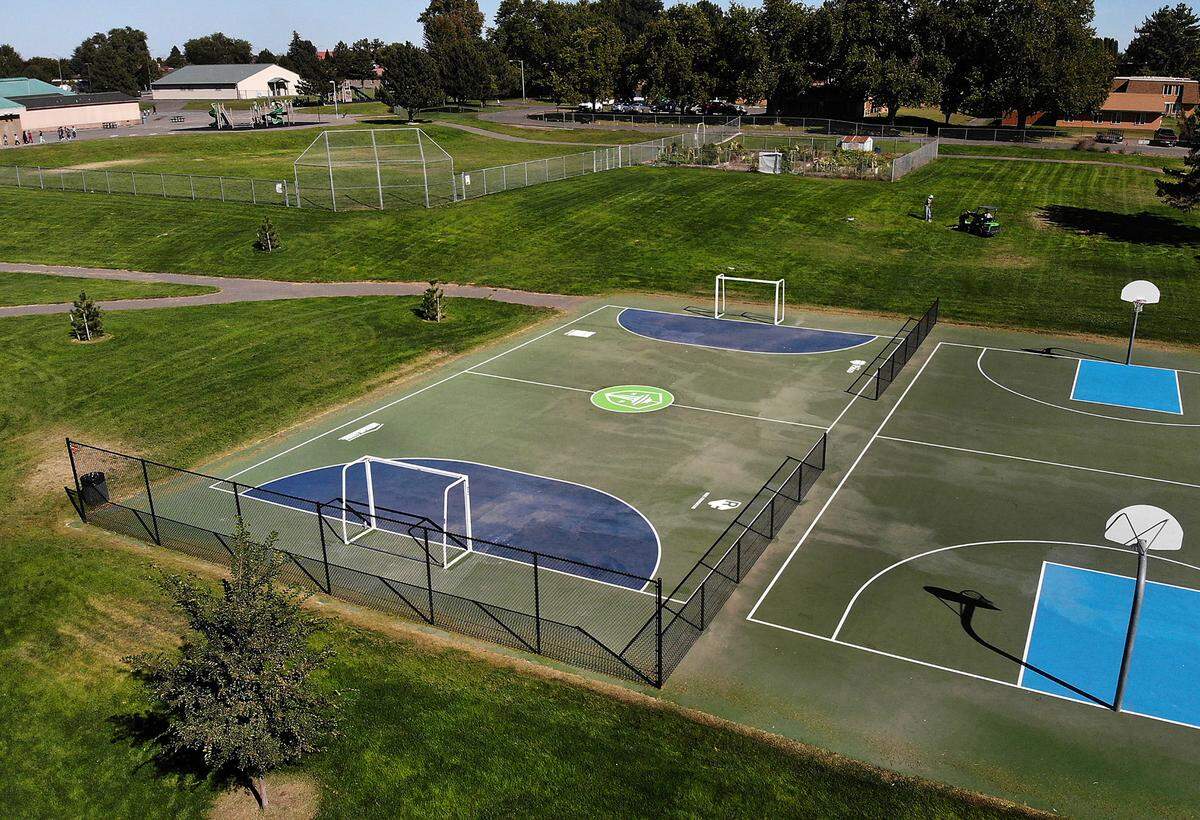 The Seattle Sounders FC MLS team is making a visit to Pasco on September 29 to mark the opening of two new futsal courts. The All-Pasco Soccer Celebration will be held on Sunday from 1-4 p.m. at Kurtzman Park. The city partnered with the RAVE Foundation, the official charitable arm of the Seattle Sounders, to build the courts this summer.