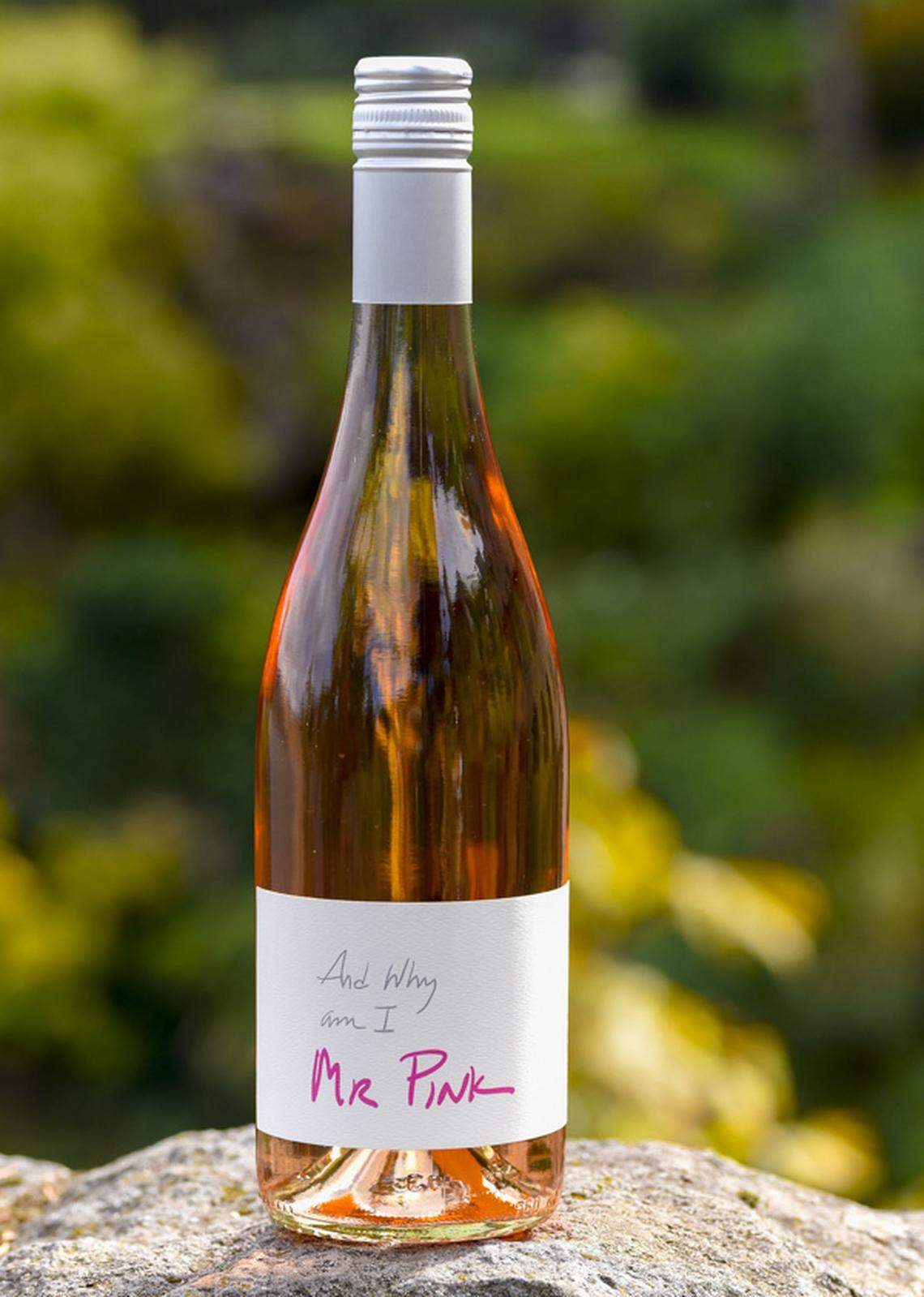 The Underground Wine Project 2018 And Why Am I Mr. Pink rosé earned a gold medal for winemakers Mark McNeilly and Trey Busch at the 2019 Great Northwest Invitational Wine Competition in Hood River, Ore.