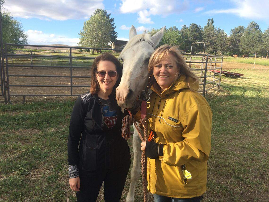 Mary Frances Lembo, left, and Dawn Johnson.