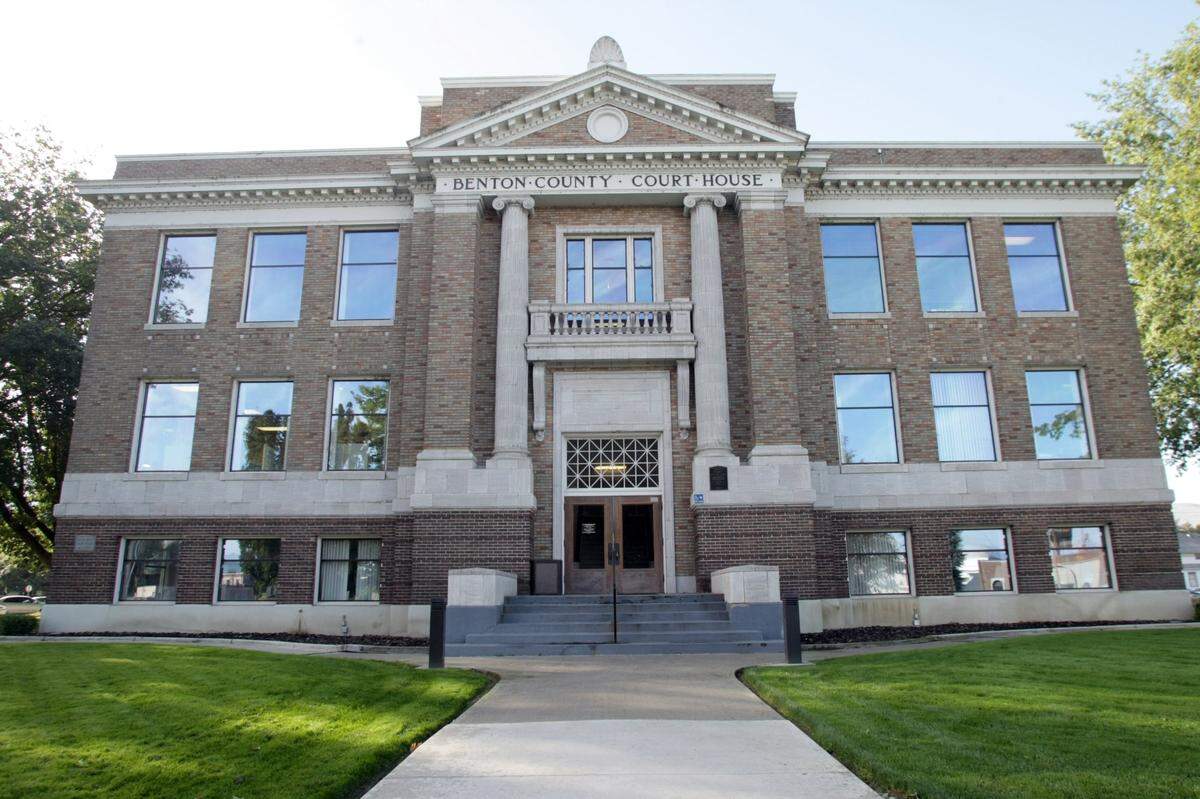 The Benton County Courthouse in Prosser, WA.