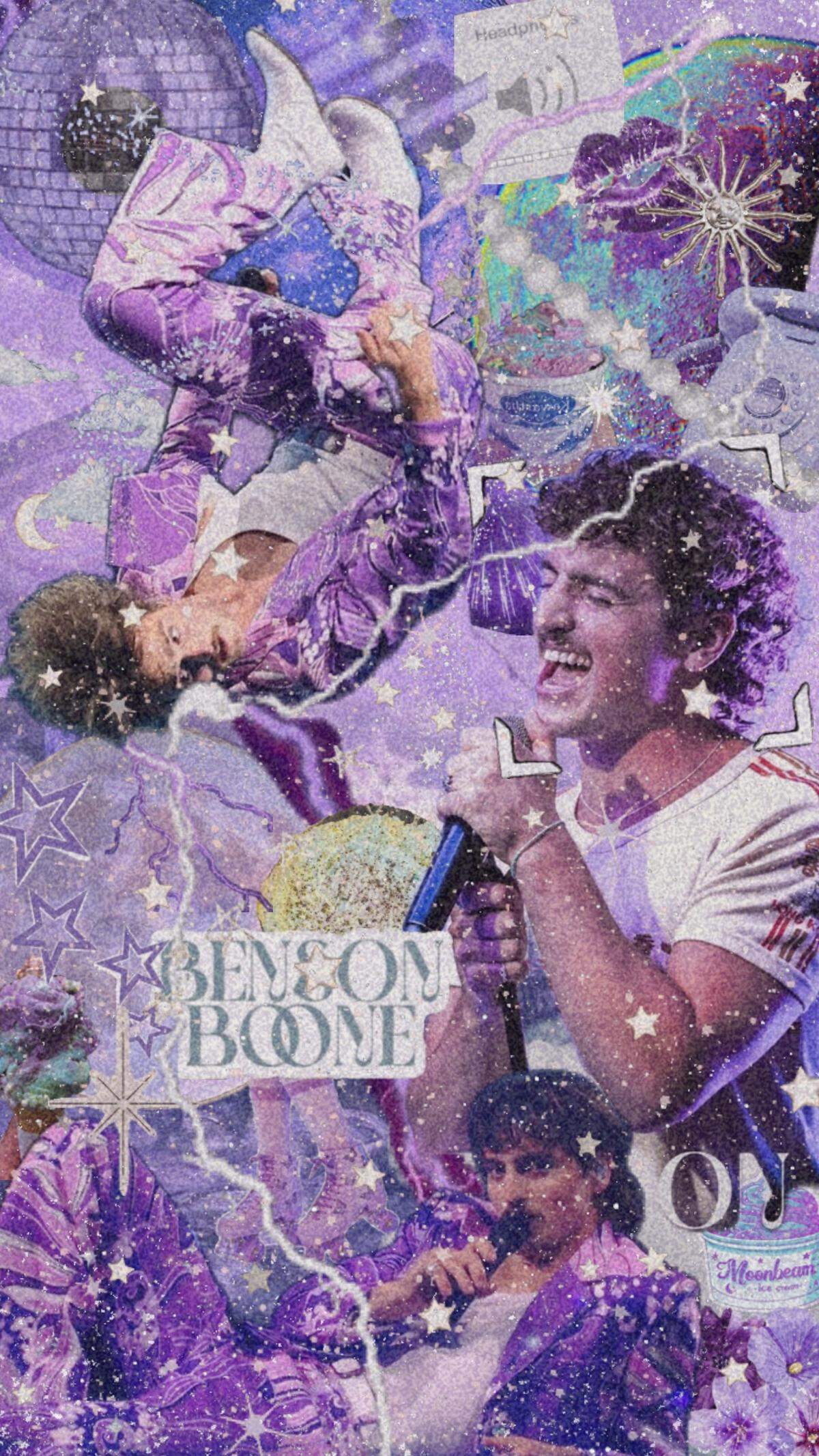 Olivia Thomas' phone wallpaper of Benson Boone.