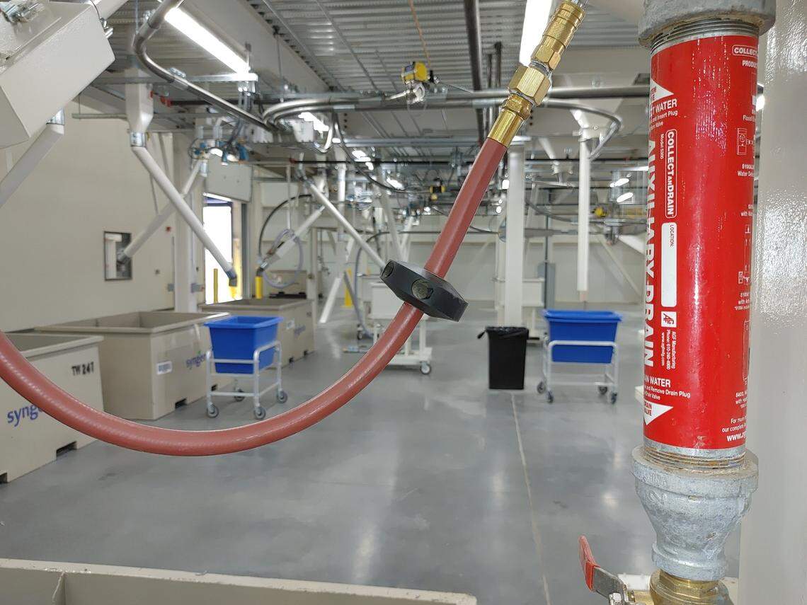 Syngenta Group dedicated the $15 million expansion of its state-of-the-art Pasco vegetable seed processing plant on Aug. 9. Syngenta processes hundreds of species of corn, beans, peas, tomatoes, peppers, watermelon and more into seeds for for commercial growers.