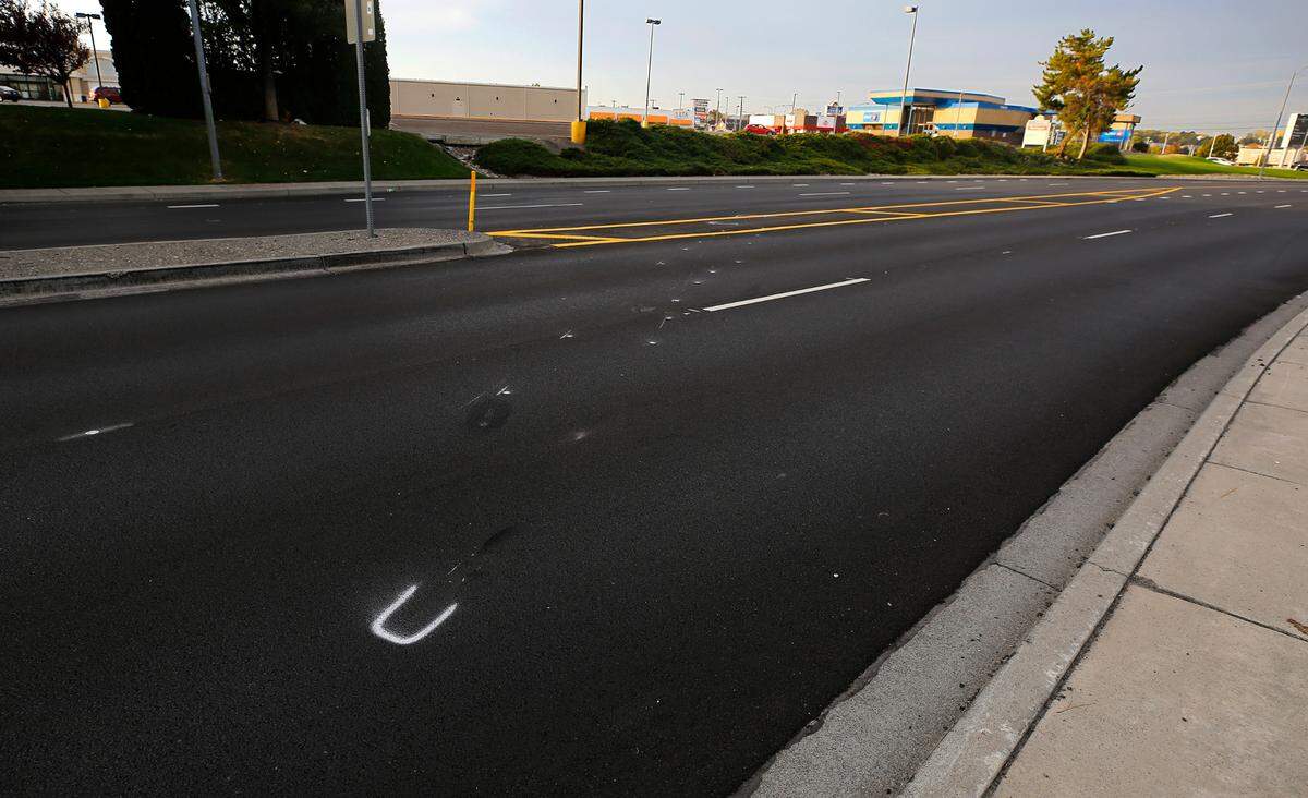 Kennewick police say motorcyclist Kristina Middleton, 59, of Kennewick died Sunday night when she left the roadway while westbound on West Canal Drive and struck a parked Ford F-250 on the north side of the road. Crash scene investigation paint markings indicate the motorcyle careened back into the roadway after hitting the park vehicle. Investigators believe speed was a factor in the fatal crash.