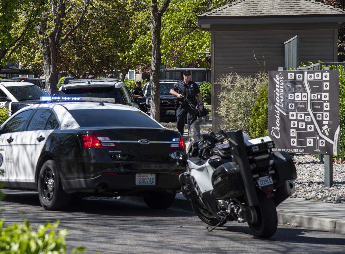 A stolen car that was seen leaving a Richland motel where Anthony M. Irvine was killed April 17 was found that afternoon at Crosspointe Apartments in Kennewick. The car was not occupied but was running when discovered.