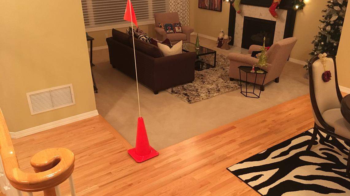 It’s a New Year’s tale that sounds like an ‘I Love Lucy’ rerun. Mind your step