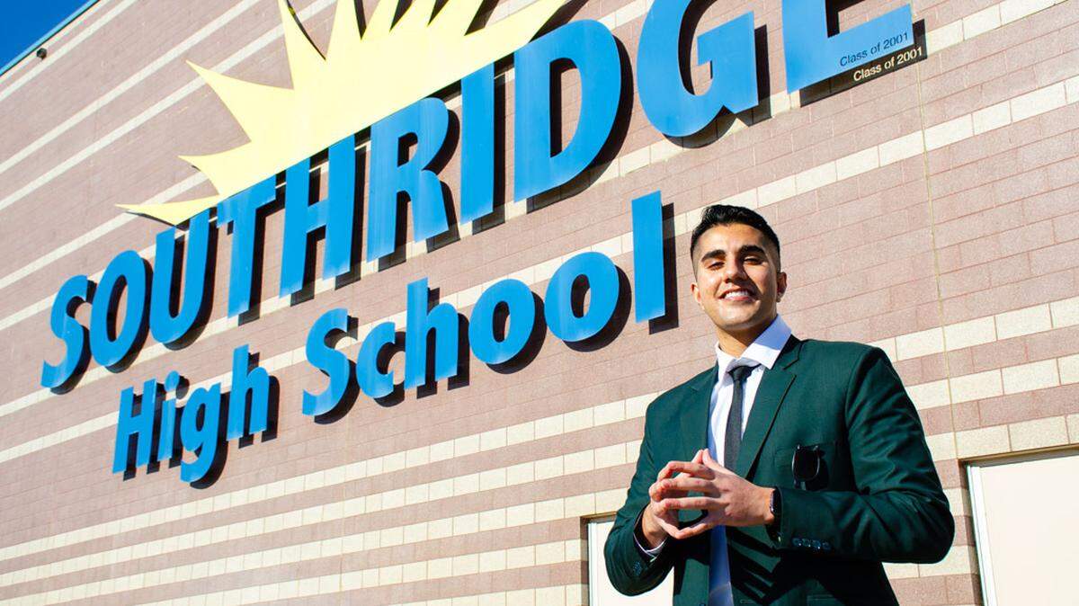 Southridge High School senior Ashwin Joshi was the prominent voice behind a bill in the Washington Legislature that would require a half-credit of financial education for students to graduate high school.