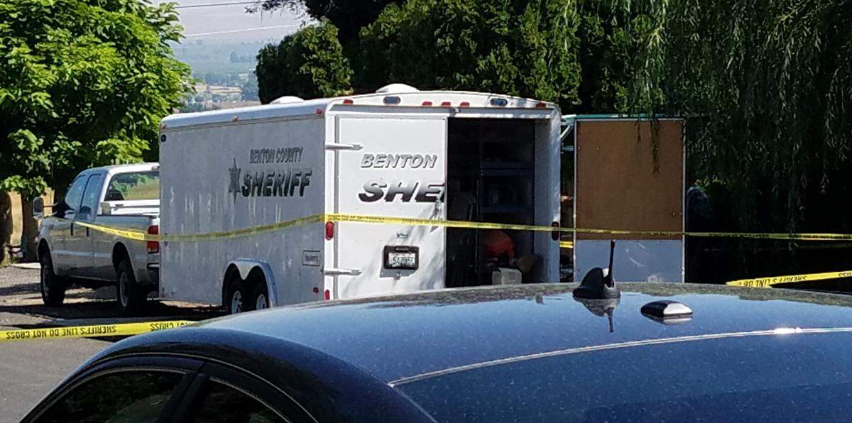 A 10-year-old boy and 7-year-old girl were asleep alone in a home after their parents left about 4 a.m. for work, said Benton County Sheriff Jerry Hatcher.