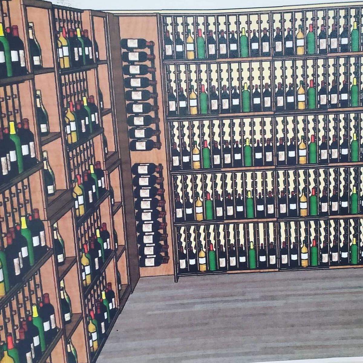 Non-Vintage Wines that is under construction at 1325 Aaron Drive #102 in Richland will have more than 650 different wines at its wine boutique shop when it opens.