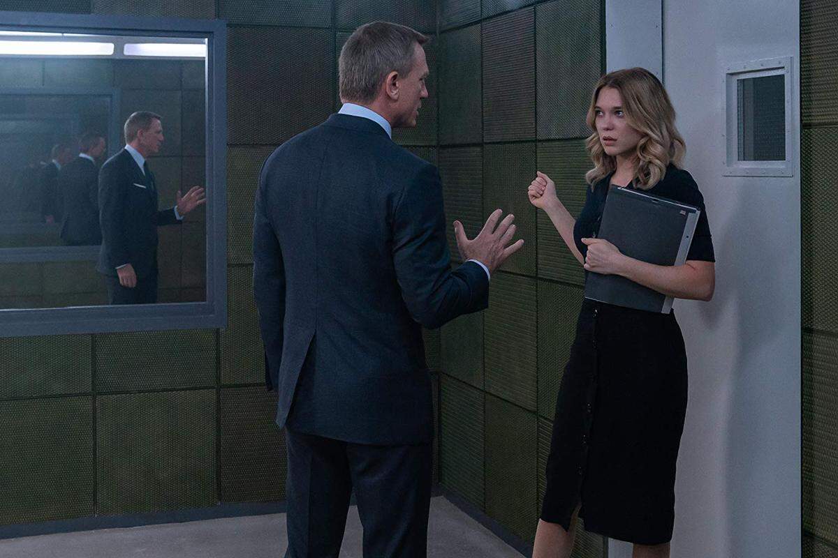 Daniel Craig, Lea Seydoux in the latest James Bond movie, “No Time to Die.”
