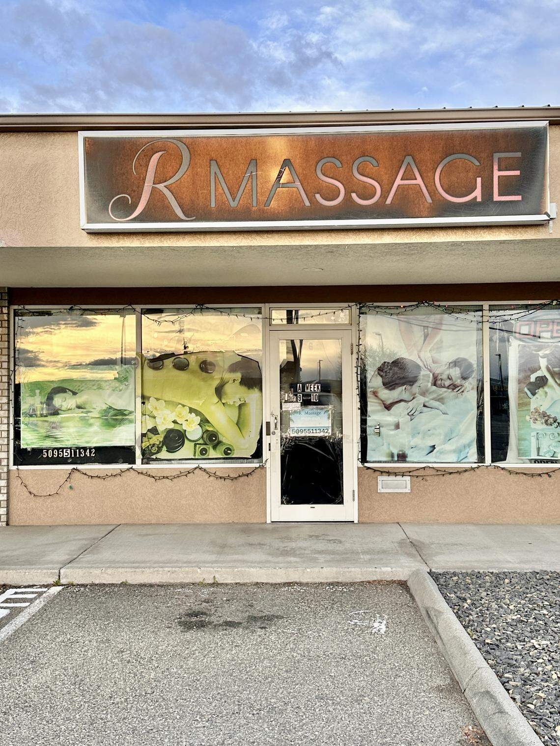Kennewick police arrested one owner and cited three others after a sting uncovered four allegedly illicit massage parlors. R Massage at 418 N. Kellogg St. was closed.
