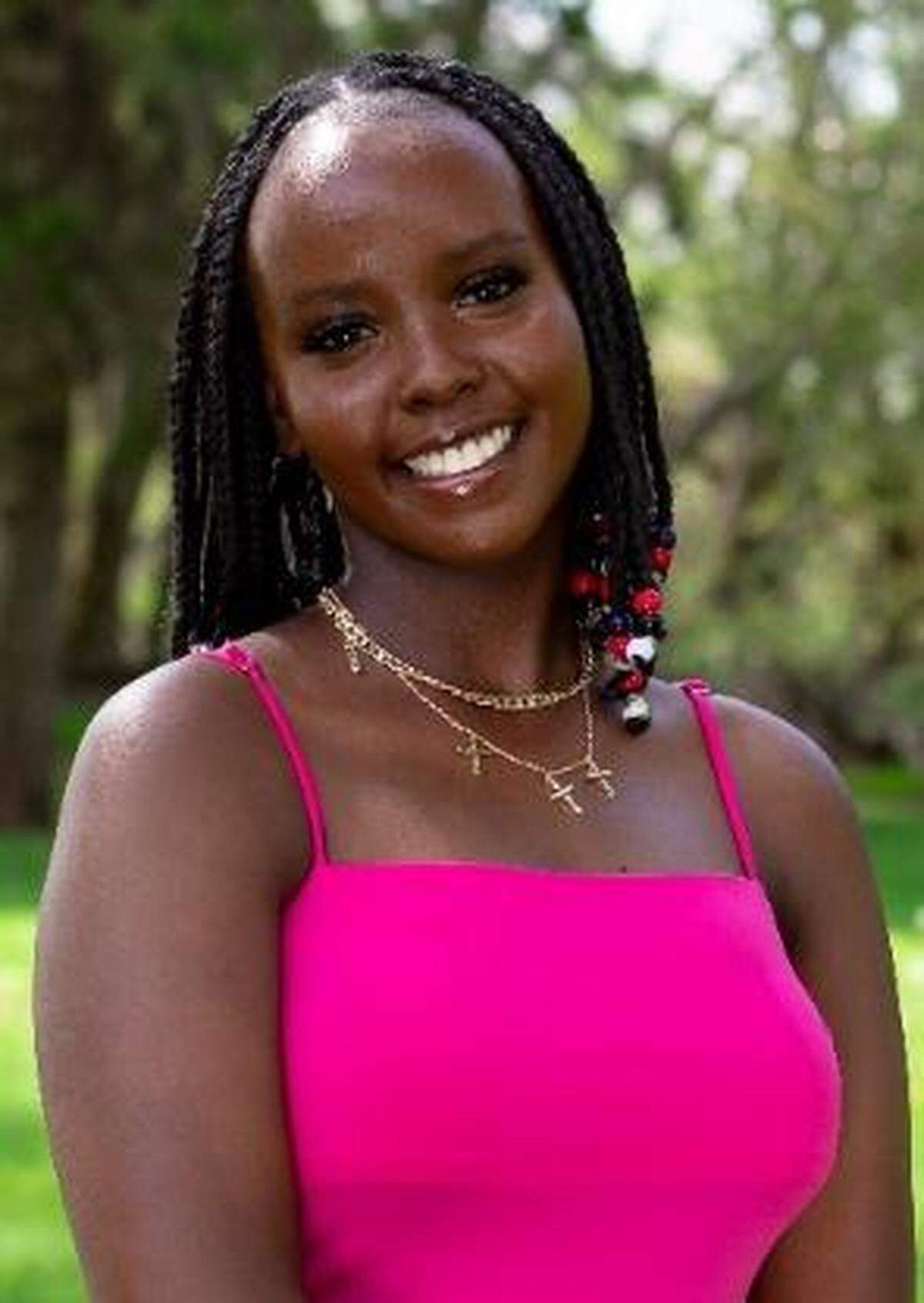 Valery Murumbei, 18, is competing in the Miss Juneteenth pageant this Friday