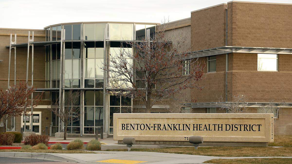 The Benton-Franklin Health District offices in Kennewick, Wash.,