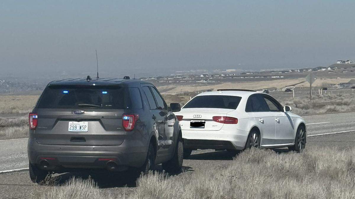 A speeder going 161 mph on Interstate 82 was caught in Kennewick Monday morning.