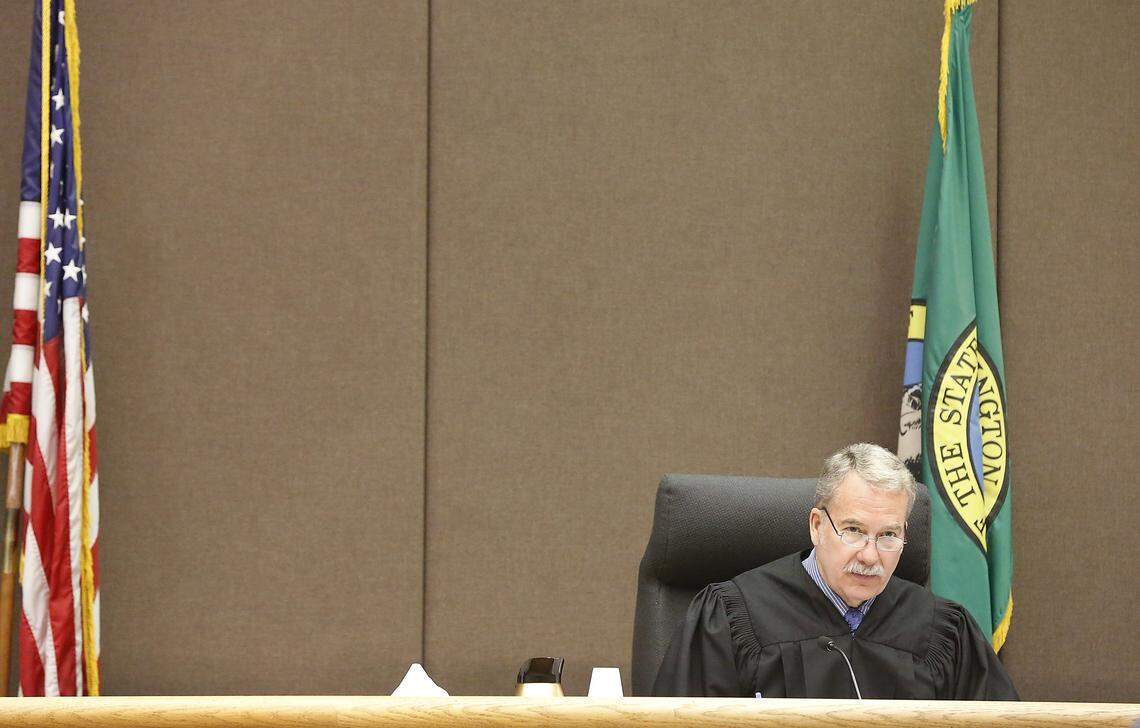 Judge Vic VanderSchoor in Benton County Superior Court.