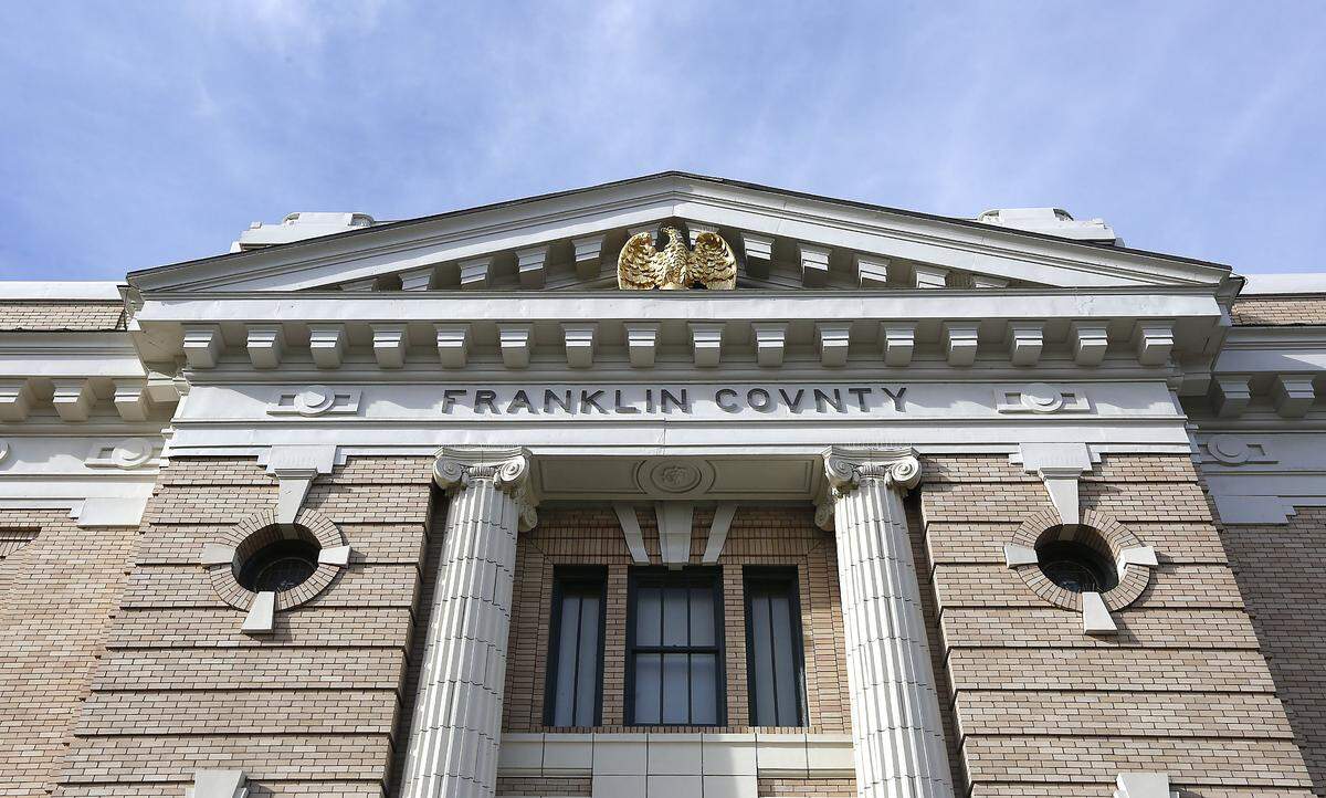 The Franklin County Courthouse on North Fouth Avenue in Pasco.