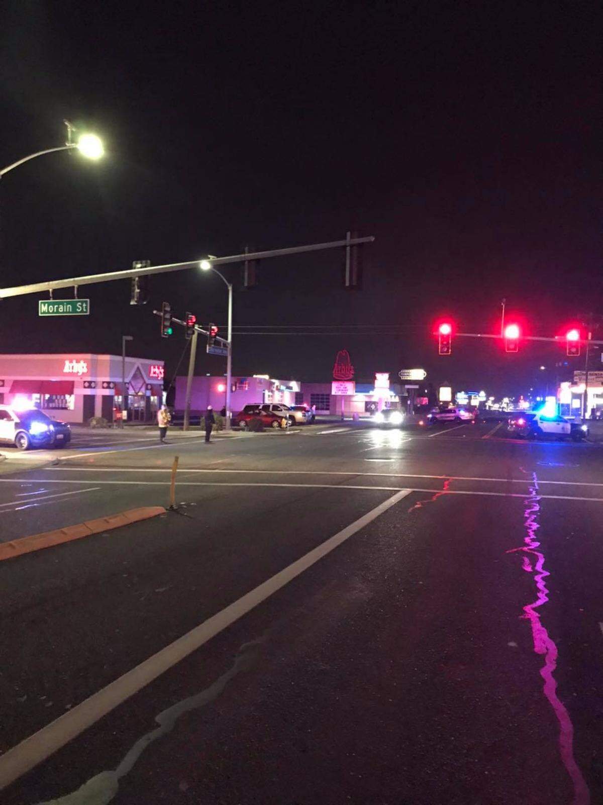 A 21-year-old woman died early Oct. 4 after falling out of a vehicle as it was turning at the intersection of Clearwater Avenue and Morain Street.