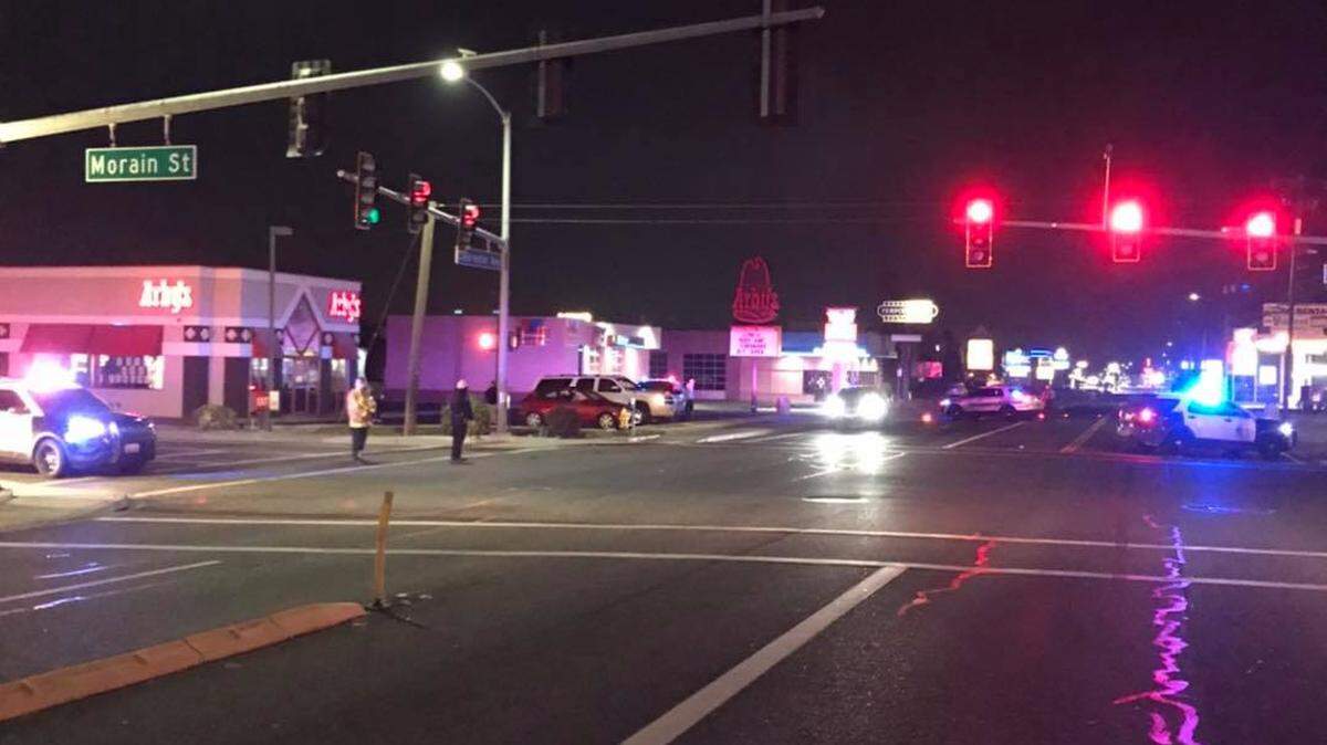 A 21-year-old woman died falling out of a vehicle as it was turning at a Clearwater Avenue intersection.
