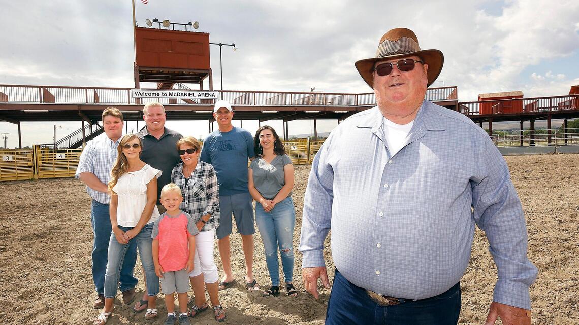 McDaniel Arena dedication honors longtime fair and rodeo volunteer