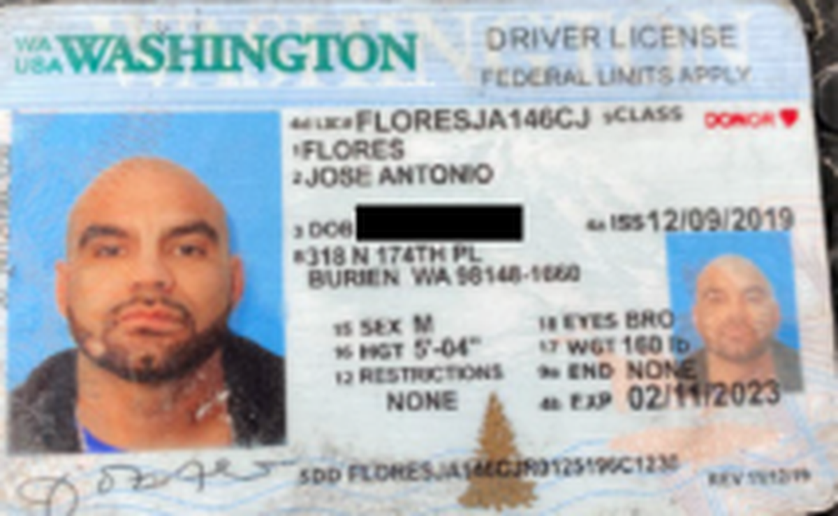 Jose Oliva Jr. had a driver’s license using the name of Jose Antonio Flores, according to federal court documents.