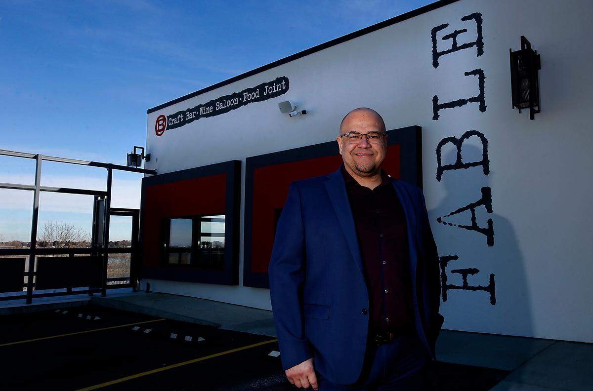 Restaurant manager Wil Willingham stands outside the Fable Wine Saloon, Richland’s newest waterside restaurant, that is expected to open by the end of March at the former R.F. McDougall’s Irish Pub and Eatery on Columbia Park Trail.