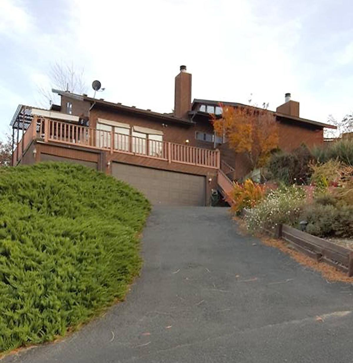 The Miller home at 3403 W. 47th Ave. in Kennewick before the Bofer Canyon brush fire in Kennewick.