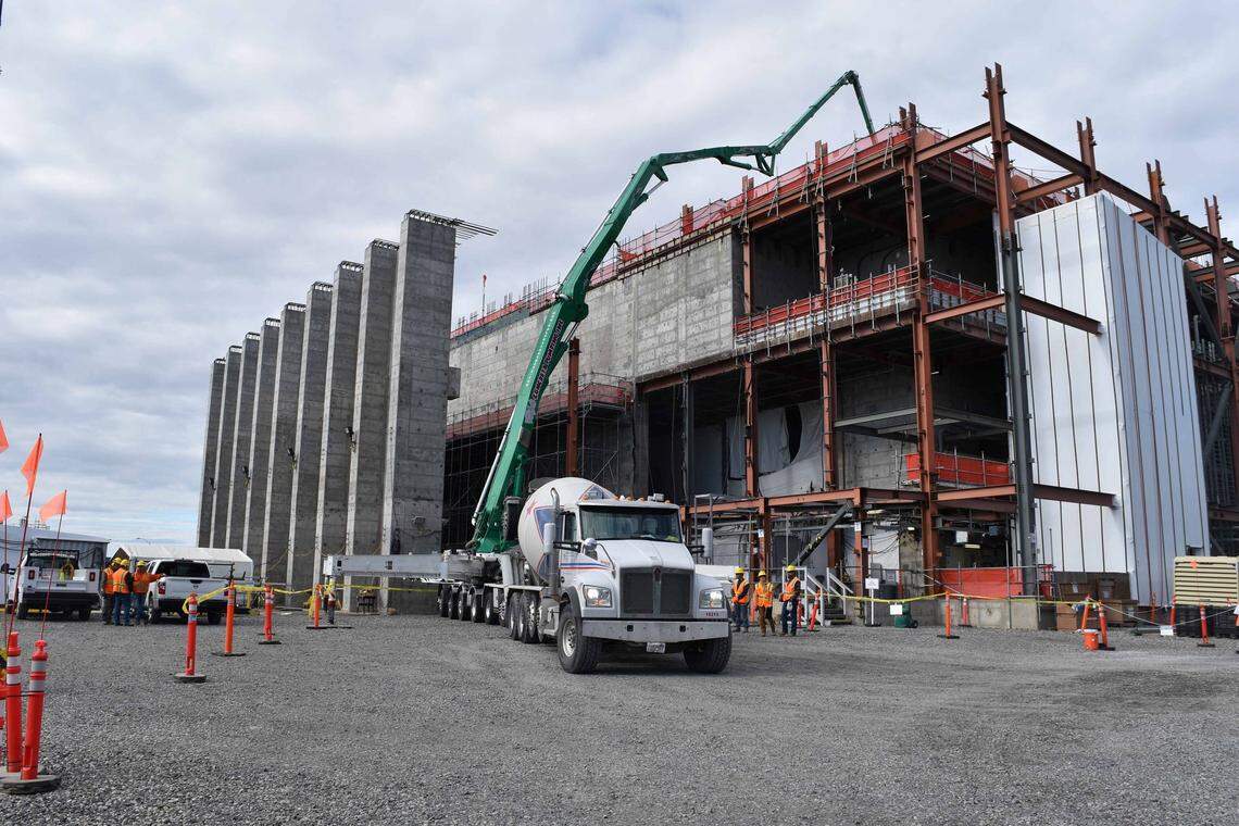 The Department of Energy needs funding to finish construction of the Hanford nuclear site’s facility for glassifying high level radioactive waste at the vitrification plant.
