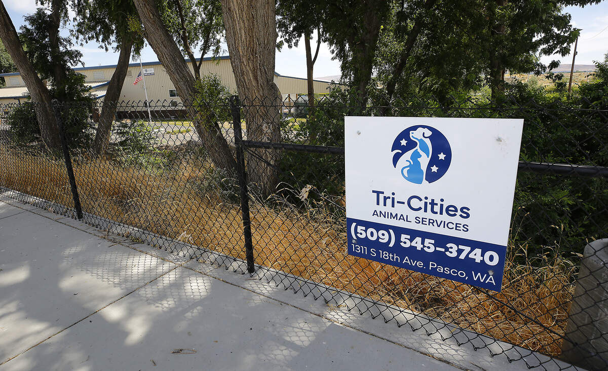Tri-Cities Animal Services is located at 1311 S. 18th Ave. in Pasco.
