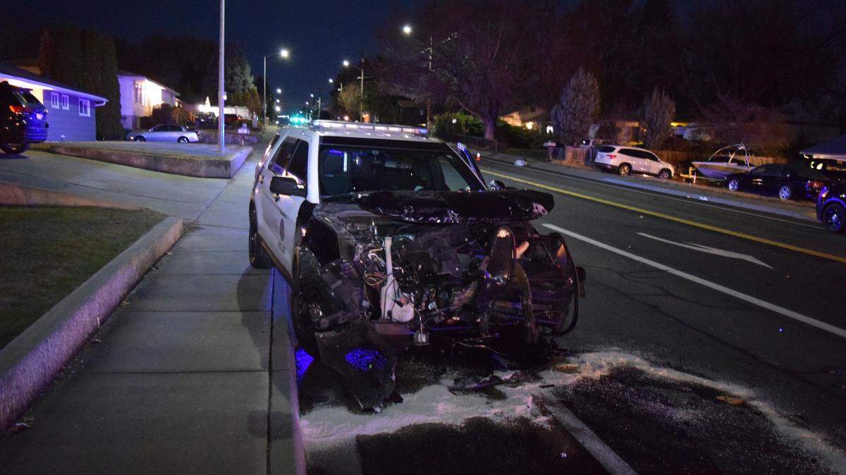 A Kennewick police sergeant was hit by a suspected repeat drunk driver.