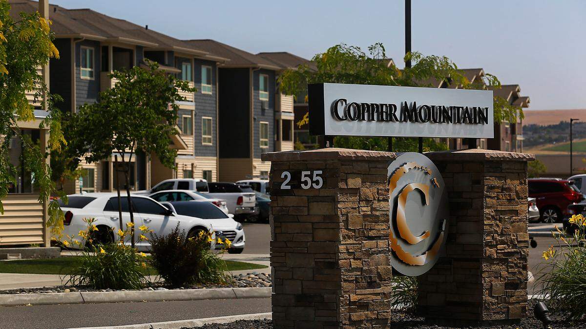 The Copper Mountain apartment complex has 276 units and is at 2555 Bella Coola Lane in south Richland.
