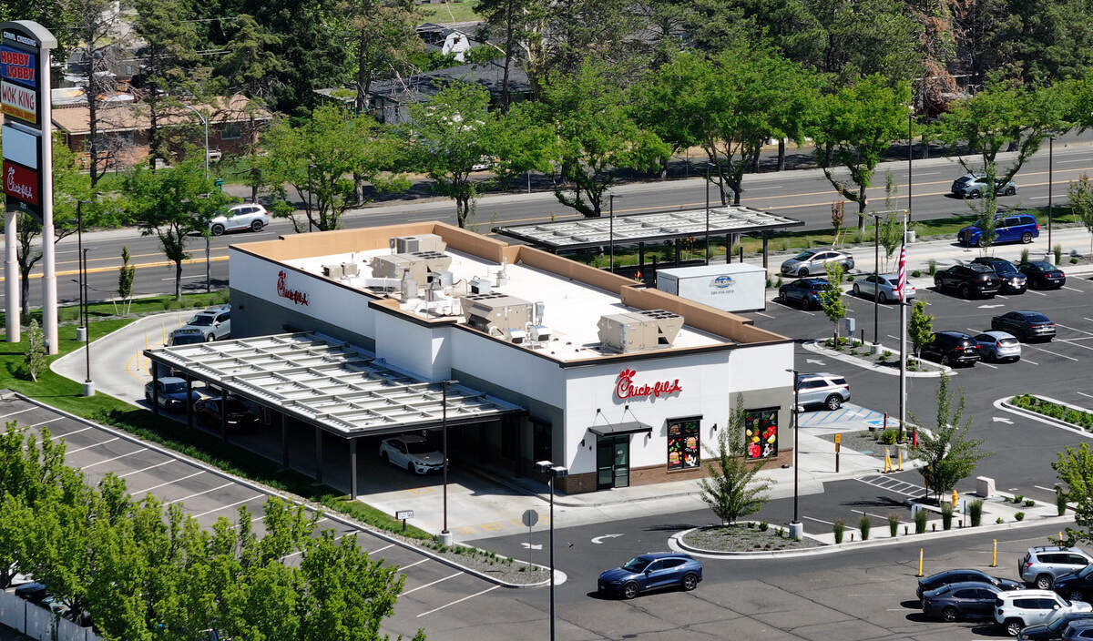Chick-fil-A restaurant on West Canal Drive in Kennewick.