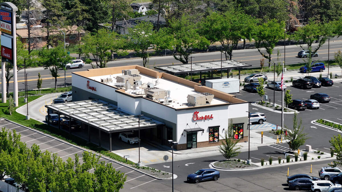 Chick-fil-A restaurant on West Canal Drive in Kennewick. Taken May 20, 2026.