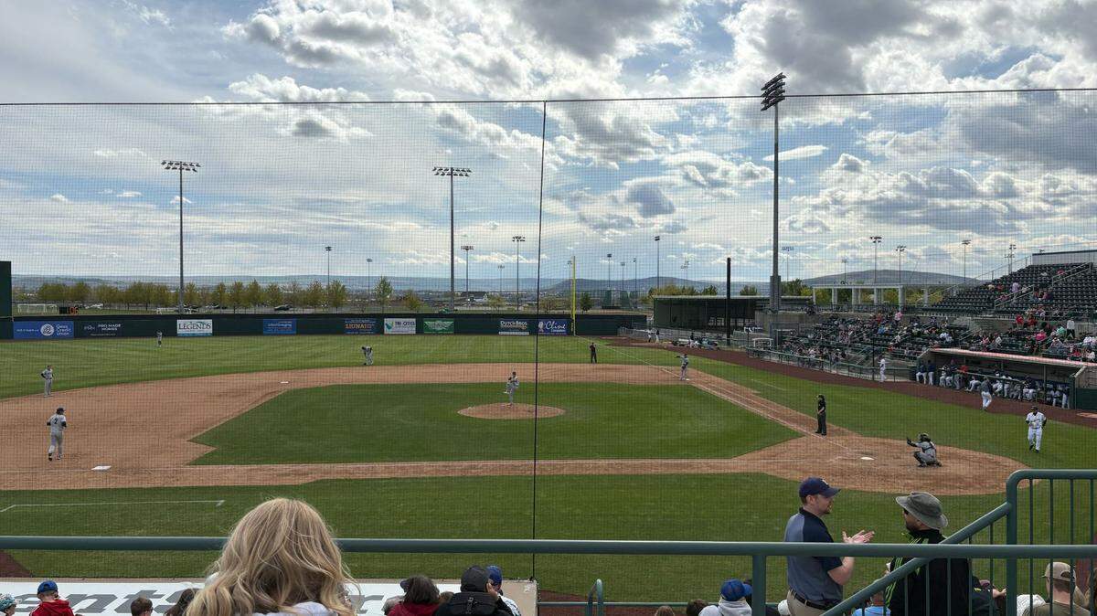 View from the General Admission section at the Gesa Stadium during a Tri-City Dust Devils game on Sunday, April 20. 
