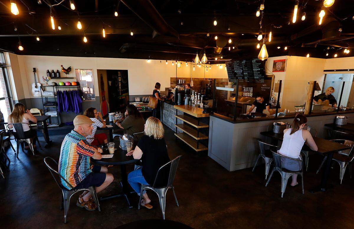 Kagen Coffee & Crepes in the Uptown Shopping Center in Richland.