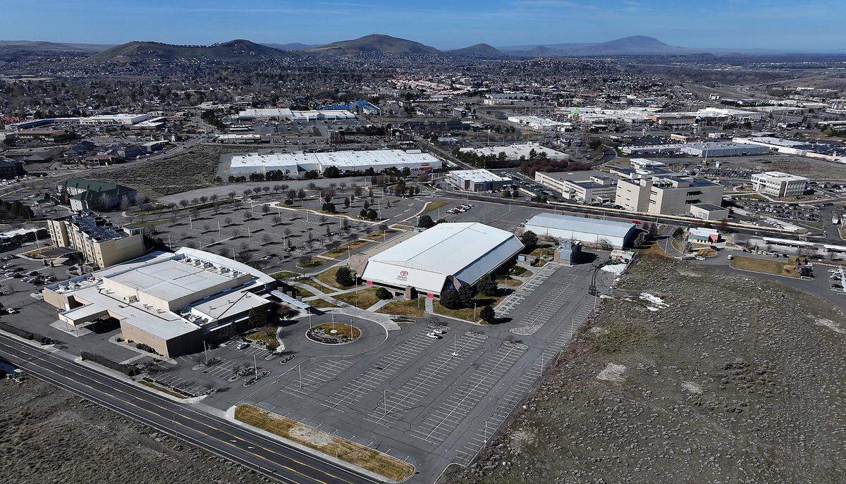 The Three Rivers Convention Center and Toyota Center campus is in west Kennewick near Columbia Center mall.