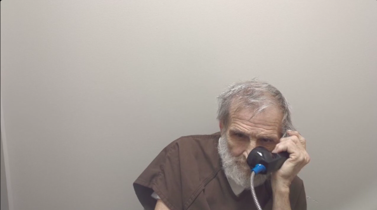Keith Foster appeared in Benton County Superior Court on Friday after he was accused of robbing the Chase Bank in Kennewick.