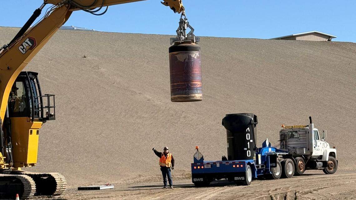 Permanent disposal of radioactive waste started at Eastern WA site