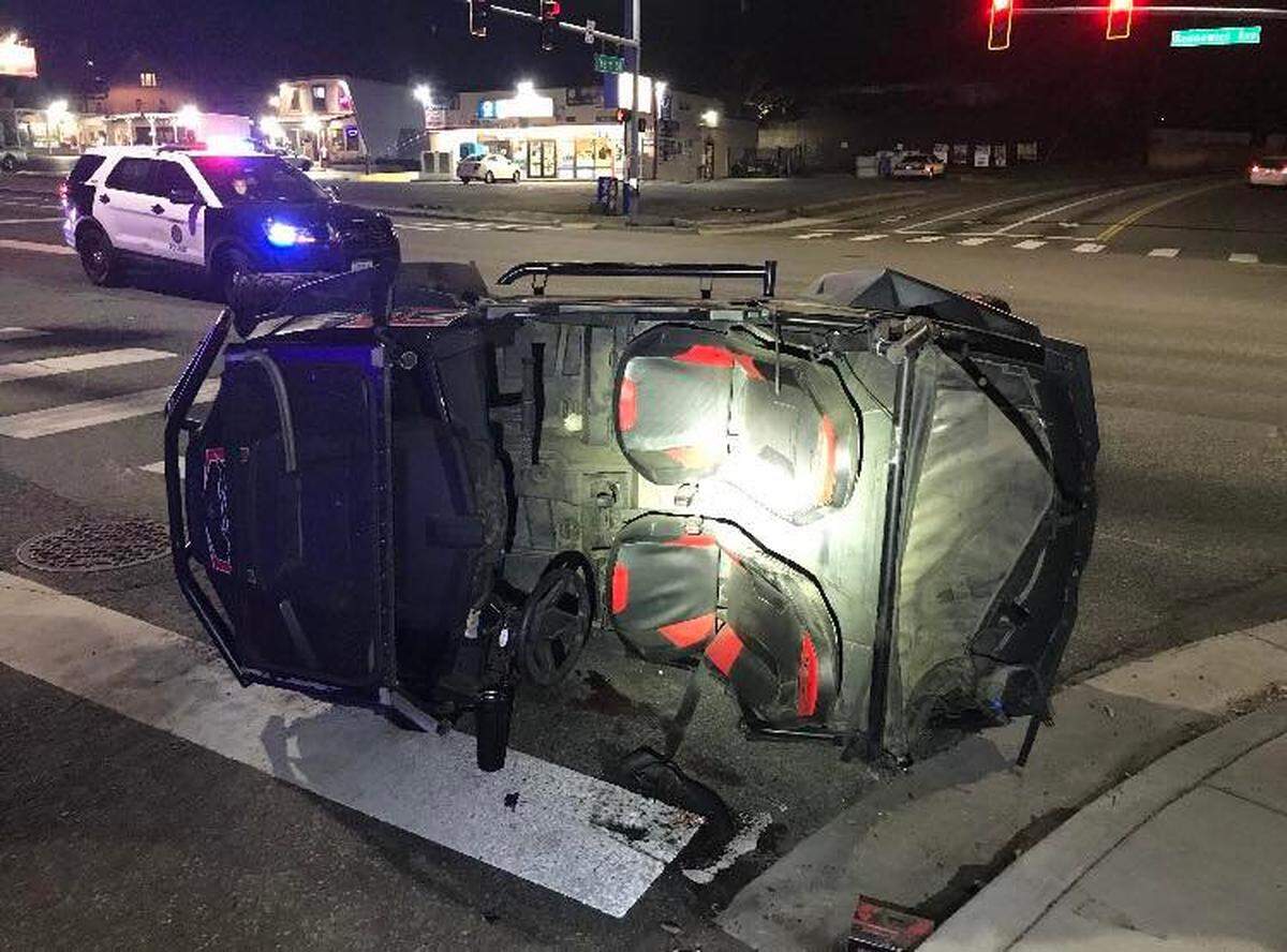 A 73-year-old man was seriously hurt when he flipped his ATV near the intersection of Kennewick Avenue and Yelm Street.