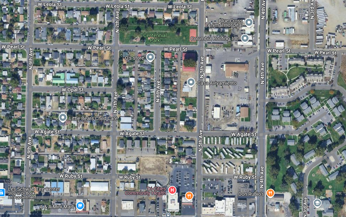Pasco police arrested two teens in connection with a murder near the corner of West Agate Street and North Sixth Avenue.