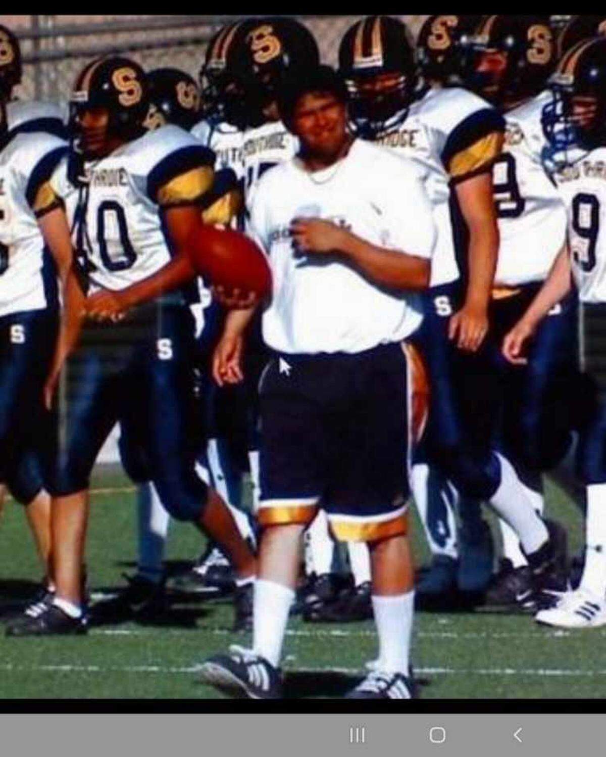 Jovan “Jo Jo” Conn was manager for the Southridge Suns football, boys basketball and baseball teams. He was the biggest supporter of the teams and kept his own scorebook.