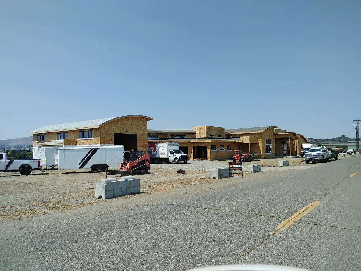 Designer Homes Northwest is constructing a 5,170-square-foot home overlooking the Columbia River at 11790 W. Court St. in western Pasco.