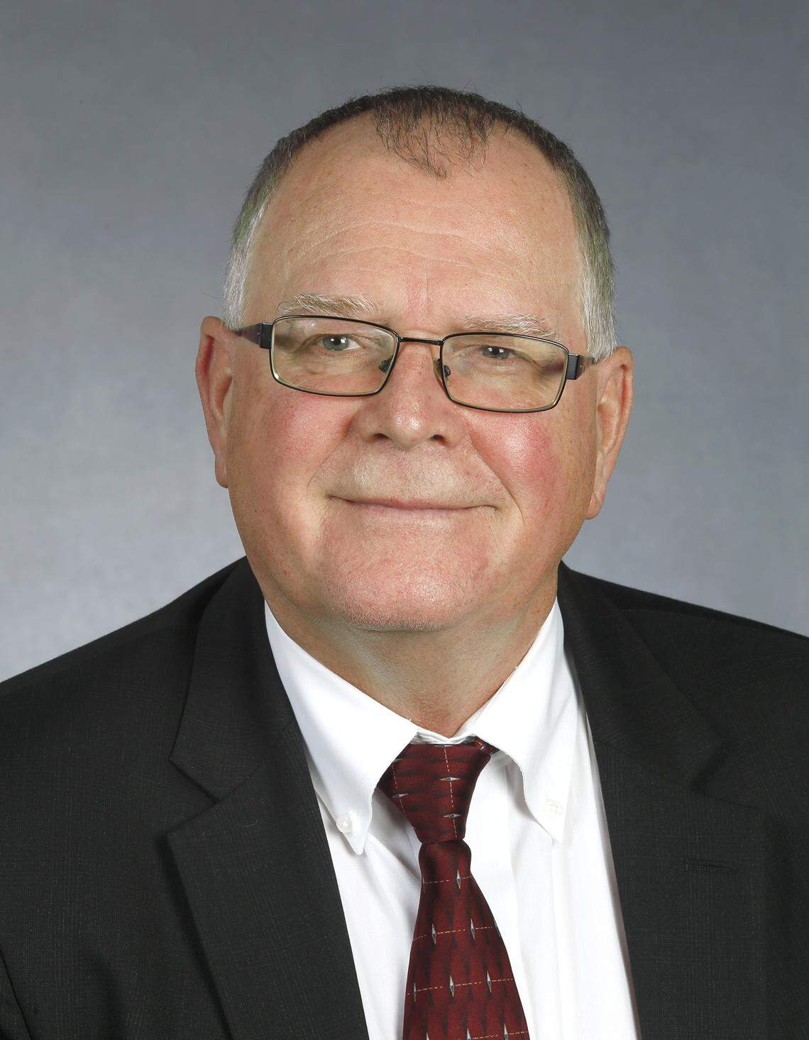 Gregg McConnell announces running for political position being vacated by retiring Larry Haler.