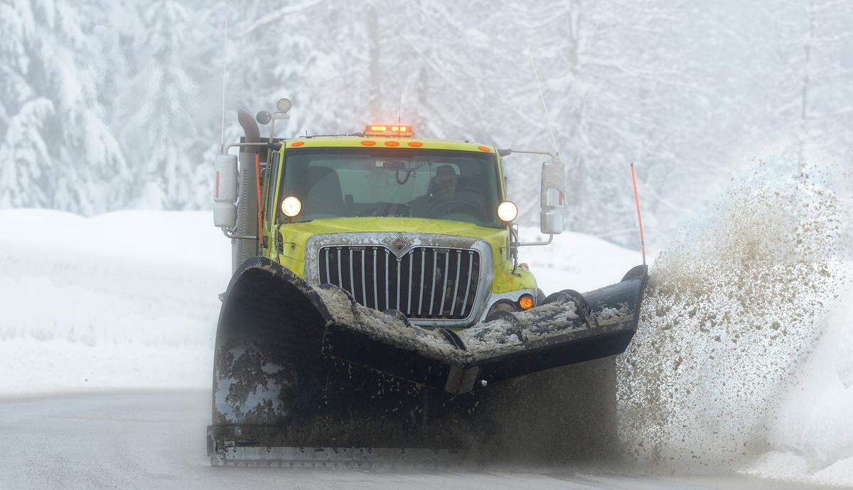 Heavy snow is possible on Interstate 90 at Snoqualmie Pass Friday Jan. 10. Travelers are advised by the Washington state Department of Transportation to delay trips, if possible.
