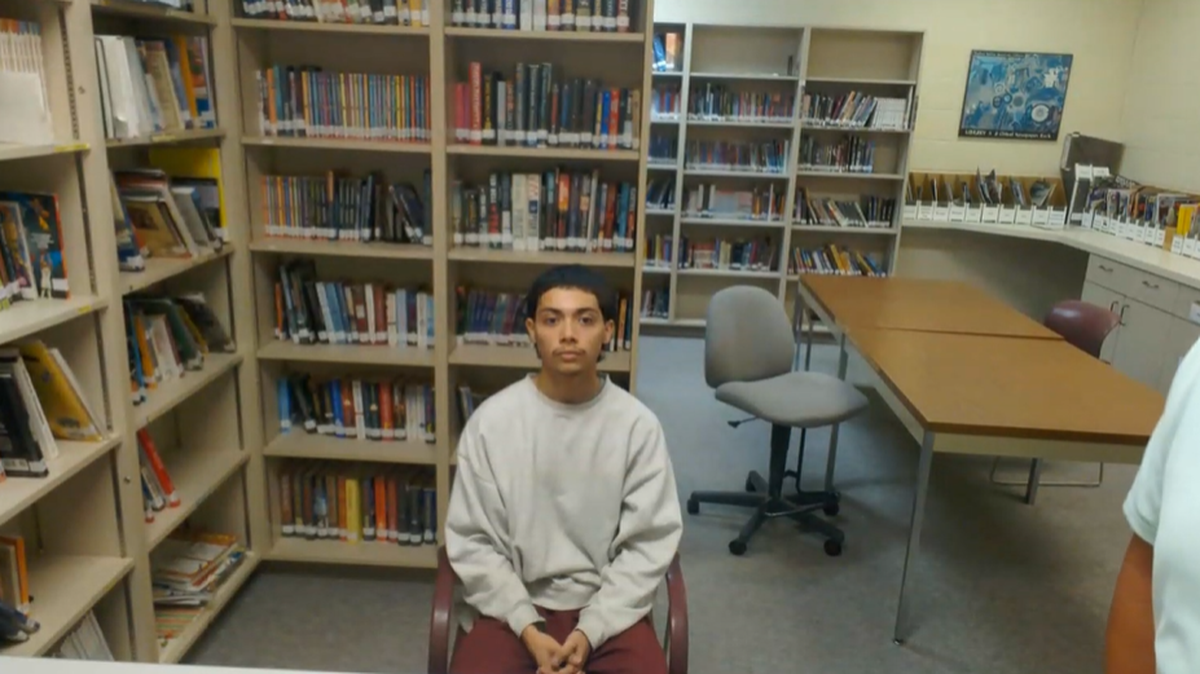 Edwin J. Magana appeared by video from Benton-Franklin Juvenile Detention Center. He’s pleaded guilty as a juvenile to helping the suspected shooter escape the scene. 