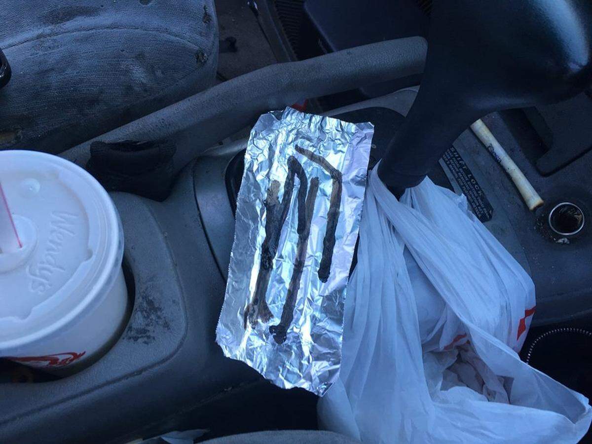 Kennewick police found drugs and drug paraphernalia inside a car after getting a report of a couple using while parked next to a Clearwater Avenue fast-food restaurant.