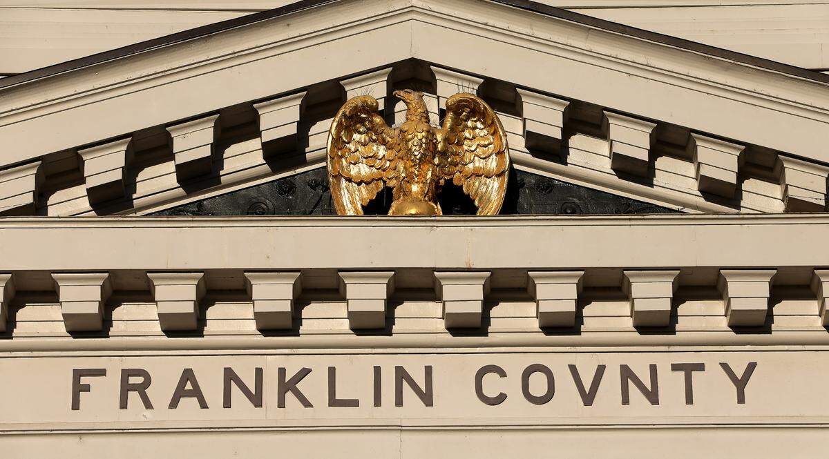 The Franklin County Courthouse on North Fourth Avenue in Pasco.