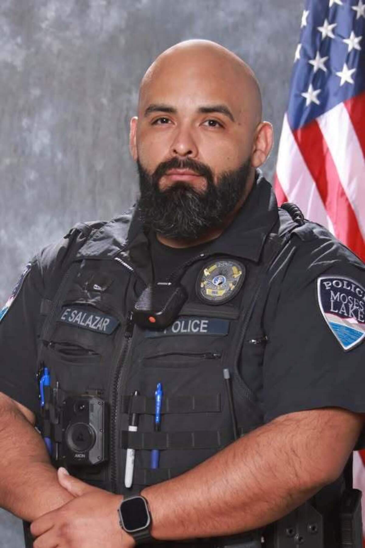 Moses Lake Police Officer Edgar Salazar