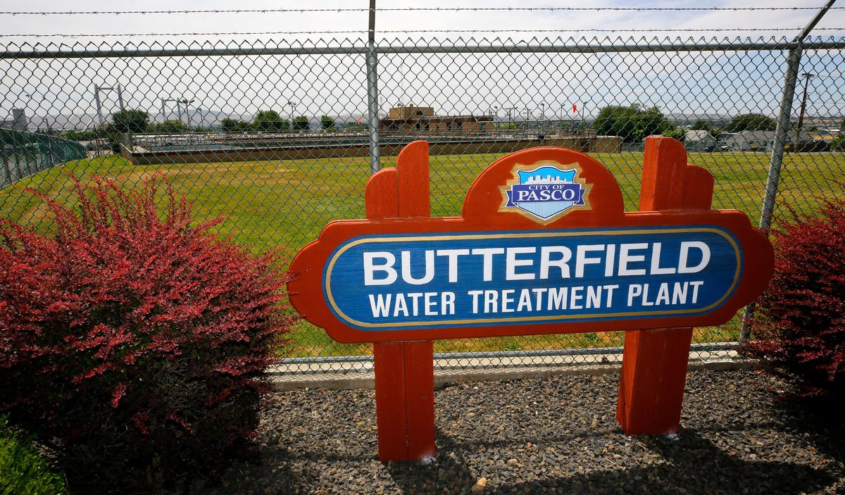 The Butterfield Water Treatment Plant is located at 1306 W. B Street in Pasco.