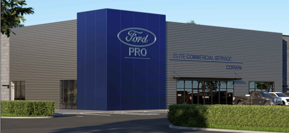 Corwin Automotive Group has begun construction of a $12.5 million service center complex in west Pasco.