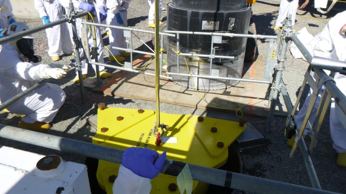 Aging radioactive Hanford tank was cut into for just 3rd time in 20 years